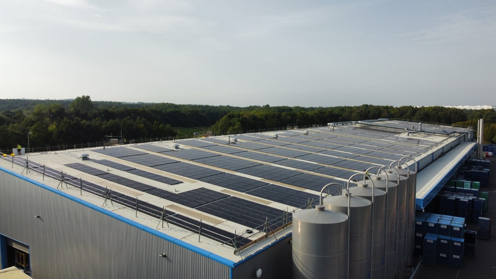 Solar panel installation